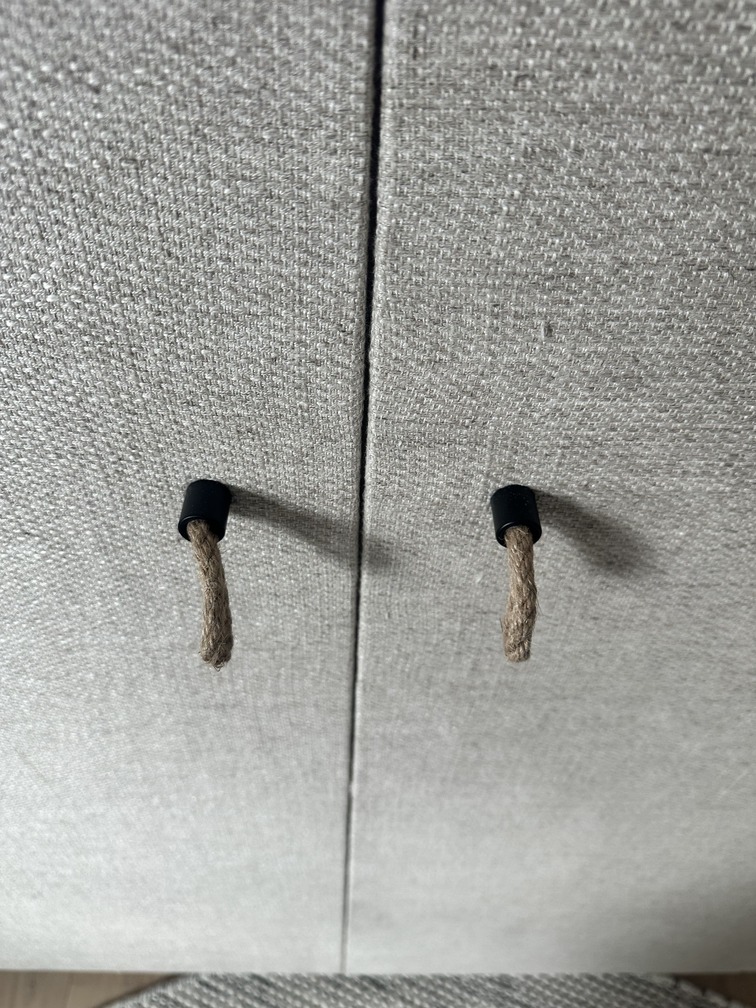 Tissu tendu — salon contemporain